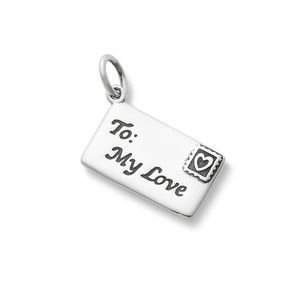 Enamel Love Letter Charm